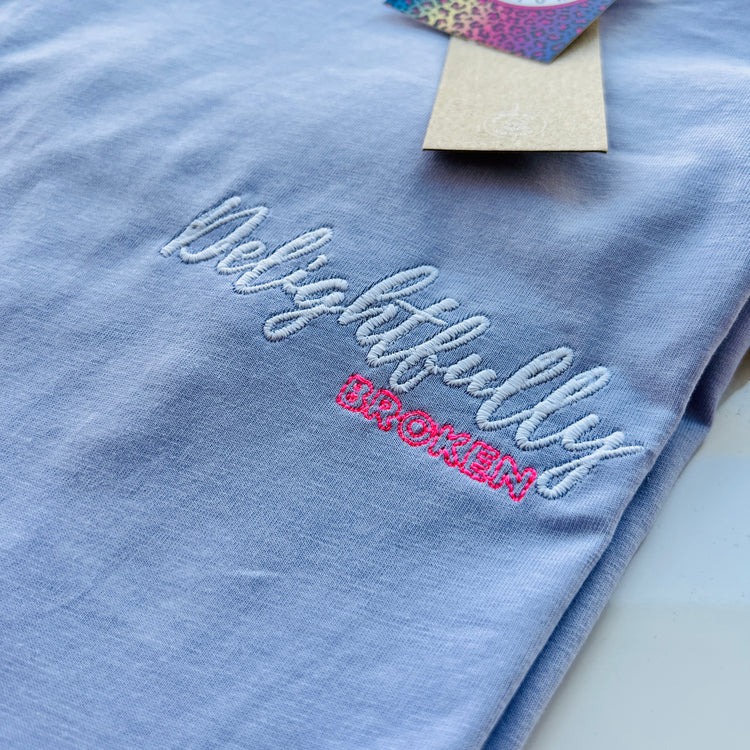 Parma 2023 "Delightfully Broken" Unisex Adults Embroidered T-Shirt