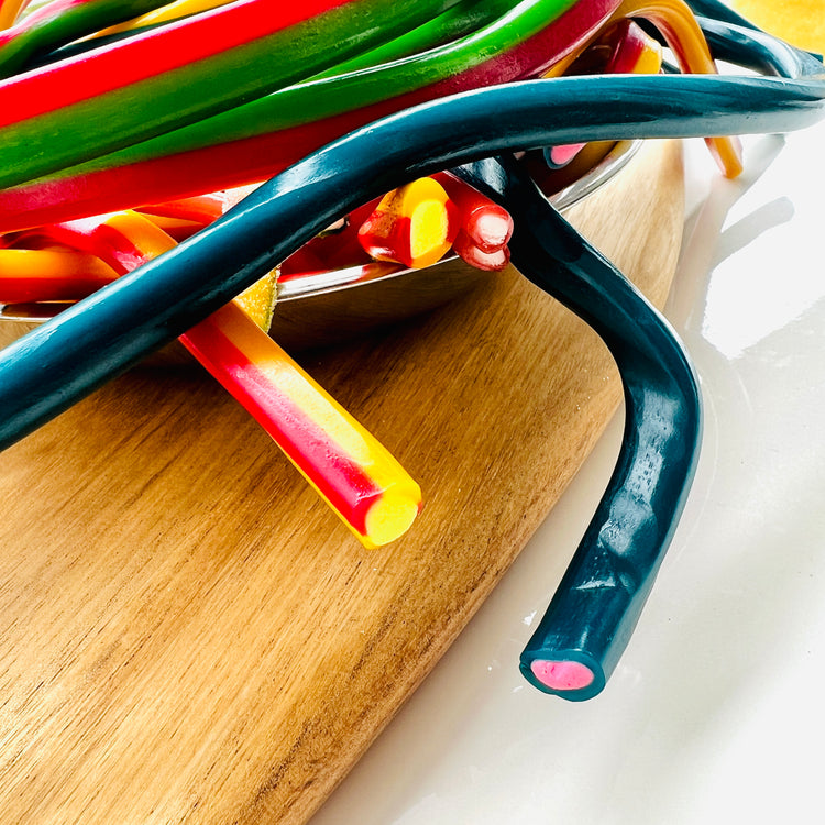 Giant Candy Cable + Pencils Mix Share (or Keep For Yourself!) Bag