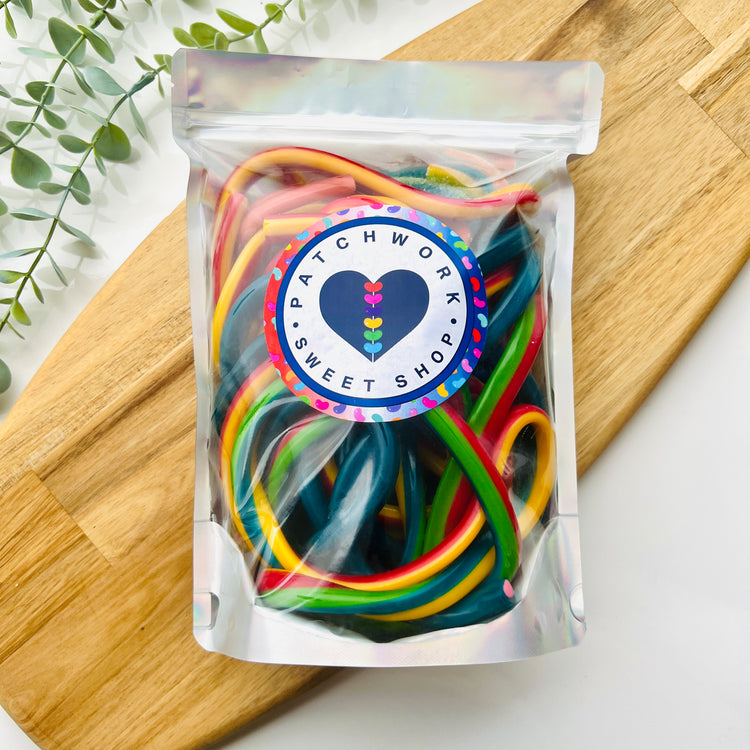 Giant Candy Cable + Pencils Mix Share (or Keep For Yourself!) Bag