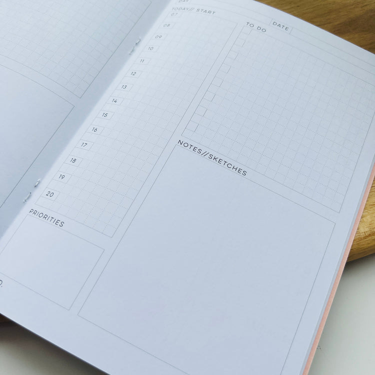 Pastel Oslo Slimline Monthly Planner