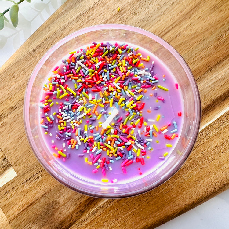 Birthday Cake Happy Birthday Sprinkle Candle