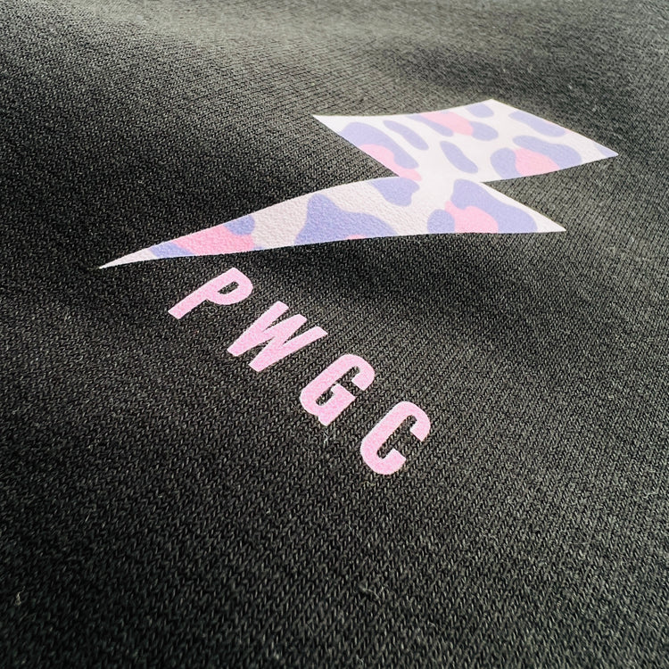 Patchwork Girls Club 'PWGC' Unisex Black Sweatshirt
