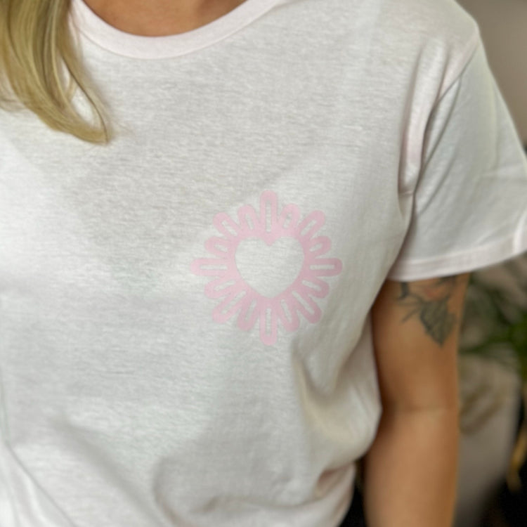 Light Pink 2024 "Sisterhood" Unisex Adults Graphic T-Shirt