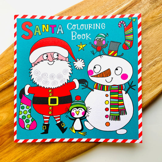 Santa and the Snowman Christmas Colouring Book