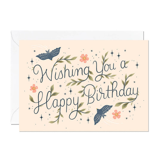Wishing You a Happy Birthday | Birthday Card | Greeting Card