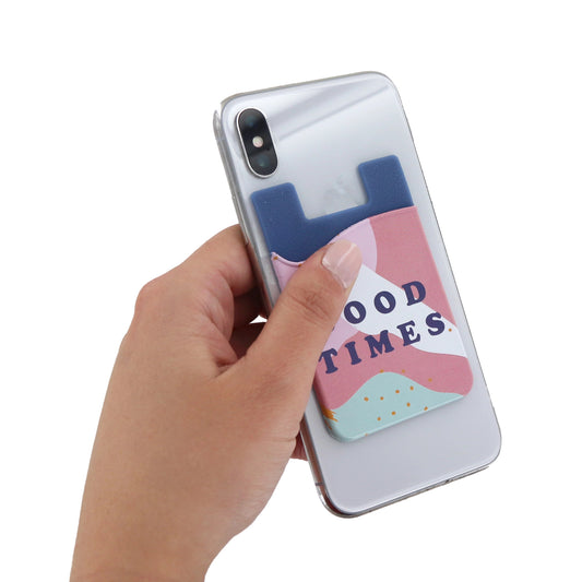 The Card Cling Phone Wallet Good Times Collection
