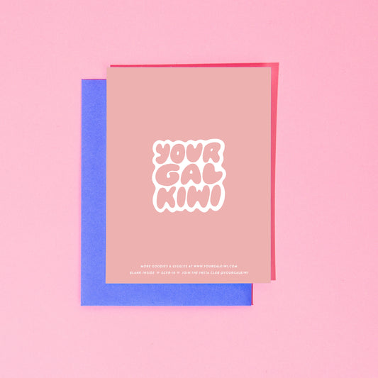 Not Lesbians... Greeting Card