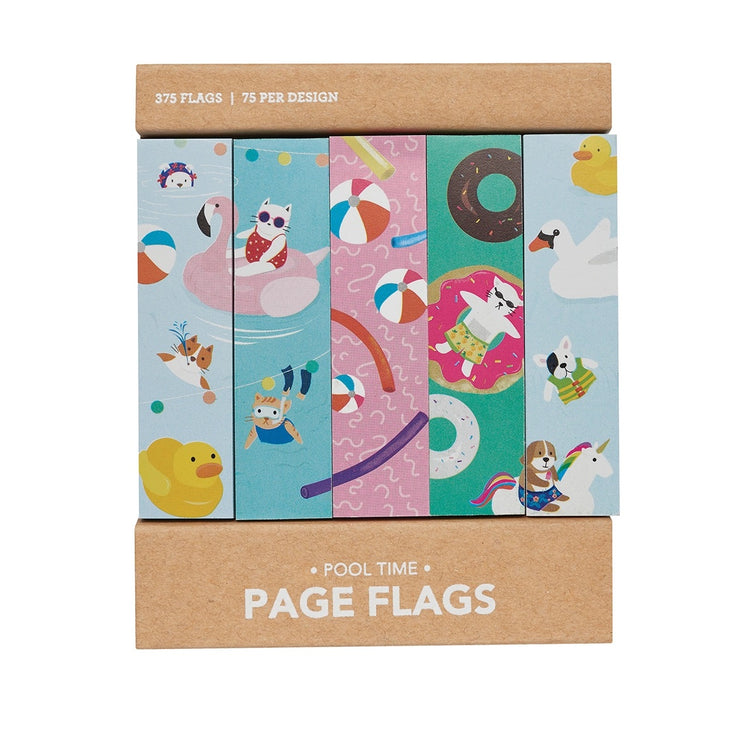 Pool Time Page Flags Sticky Notes