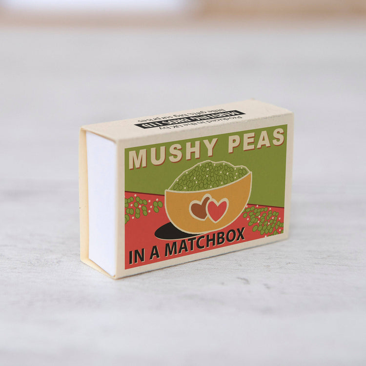 Mushy Peas Pearls Gift In A Matchbox