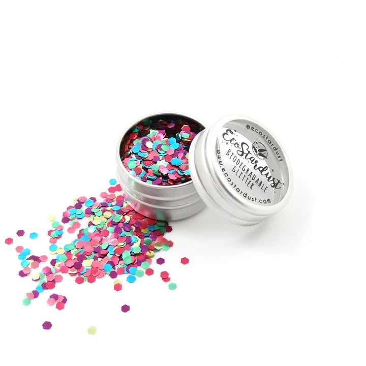 EcoStardust Mega Rainbow Biodegradable Cosmetic Glitter Make up