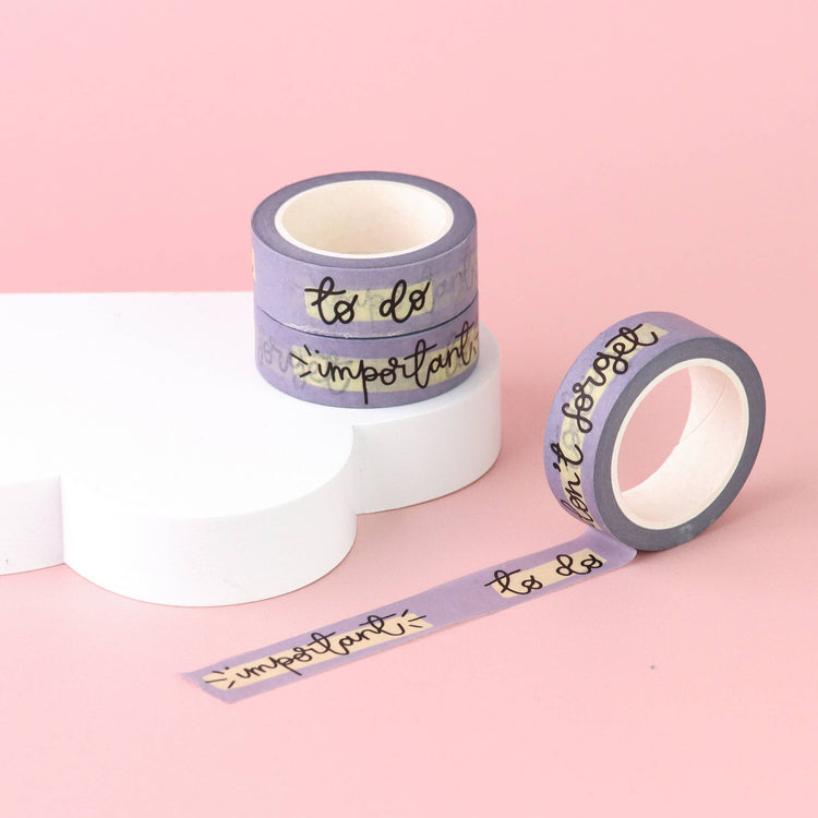 Washi Tape - Lilac Planner