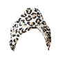 Absorbent Microfibre Hair Towel / Wrap in Leopard Print