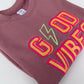 Children's Good Vibes Vegan Sweatshirt - Dusty Pink