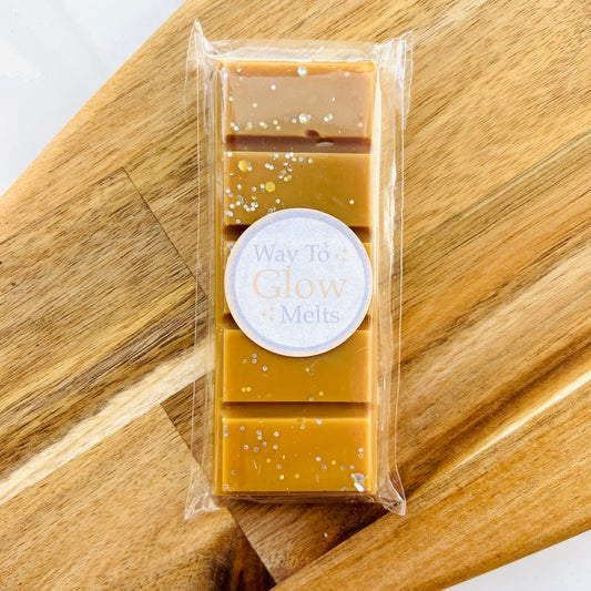 Salted Caramel Soy Wax Snap Bar