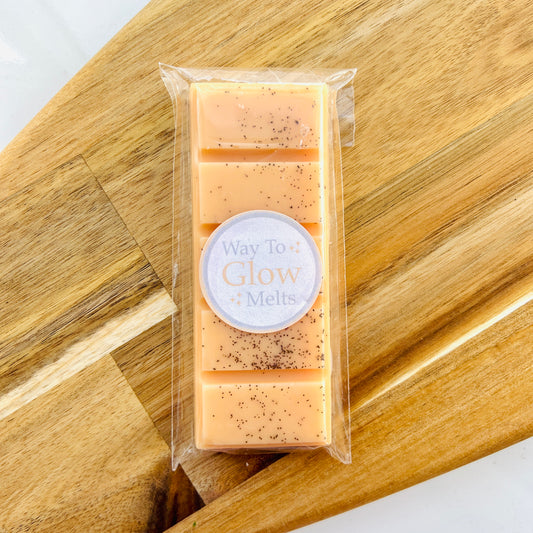 Chocolate Orange Soy Wax Snap Bar