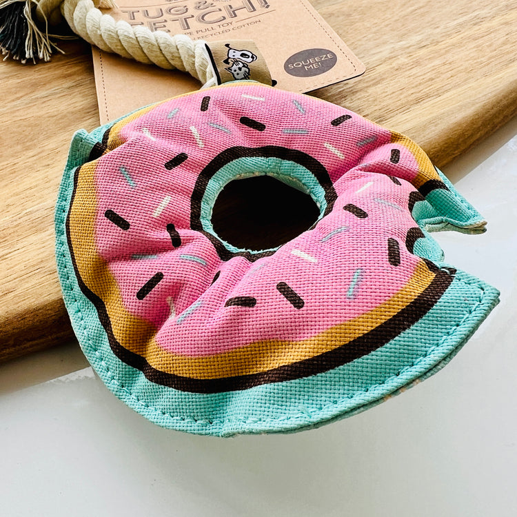 Colourful Donut Rope Dog Toy