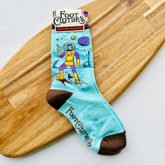 Unisex 1950s Astronaut Socks