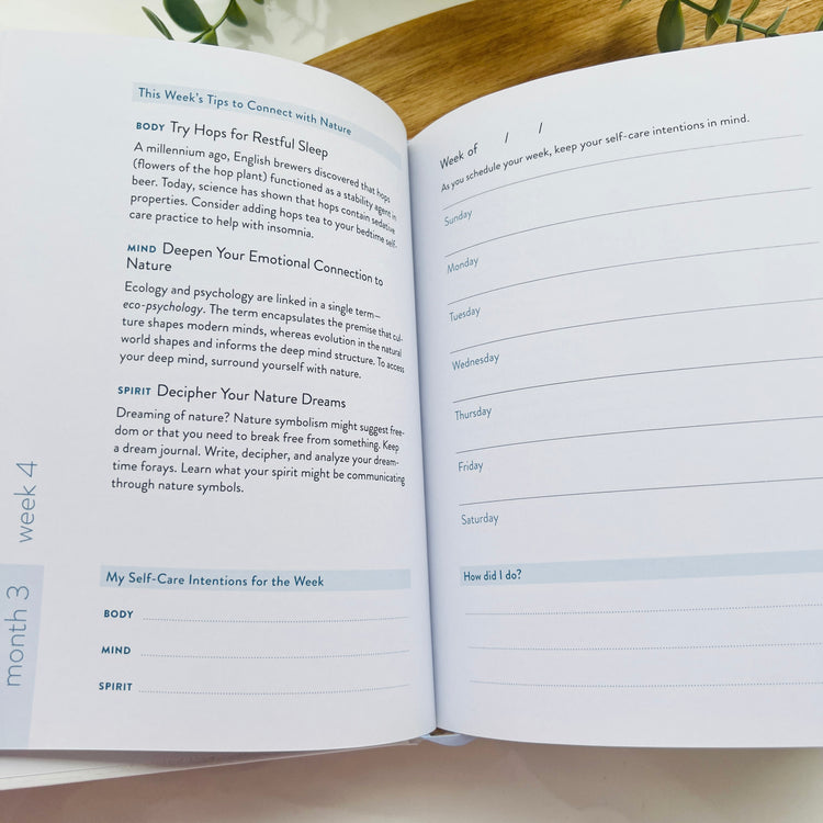 The Self-Care Planner: A Weekly Guide to Prioritize You