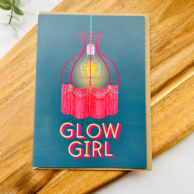 Glow Girl | Greeting Card