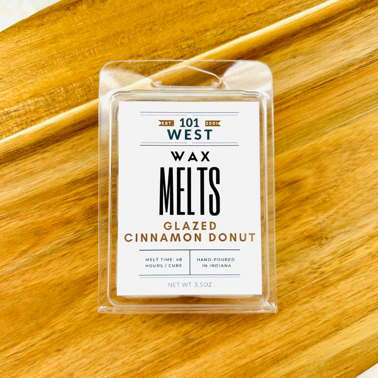 Glazed Cinnamon Donut 101 West Wax Melts