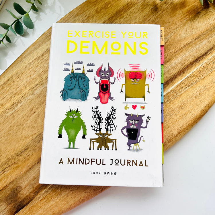 Exercise Your Demons - A Mindful Journal by Lucy Irving