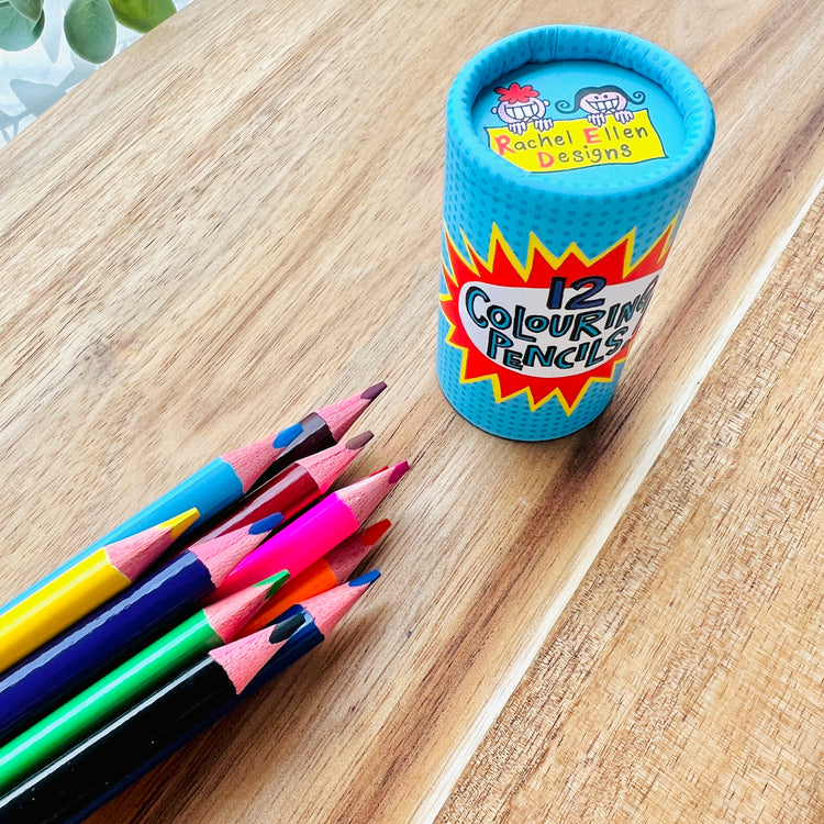 Super Hero Colouring Pencils