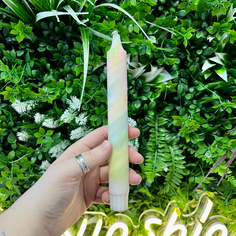 Ahnelight Pastel Neon Tie Dye Candle