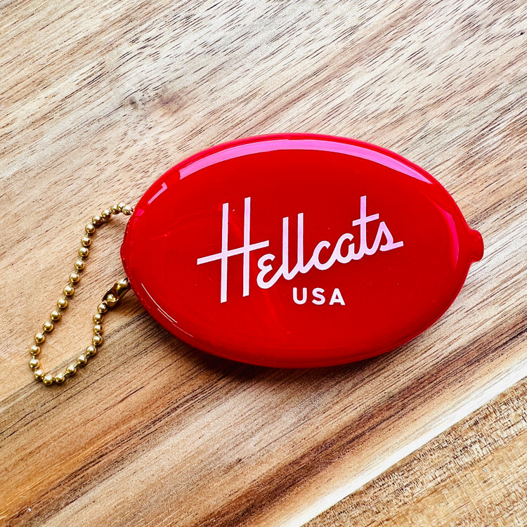 Red Hellcats USA Coin Pouch