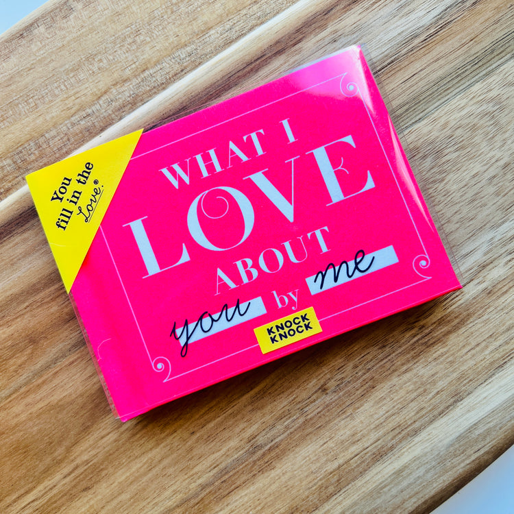 Knock Knock Love Journal: What I Love About You