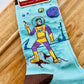 Unisex 1950s Astronaut Socks