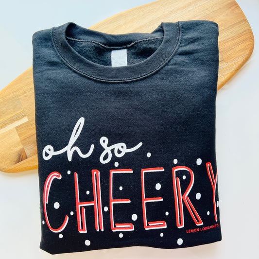 Lemon Lorraine's Oh So Cheery Holiday Sweatshirt