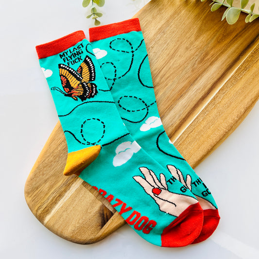 There Goes My Last Flying Fuck Women’s Socks