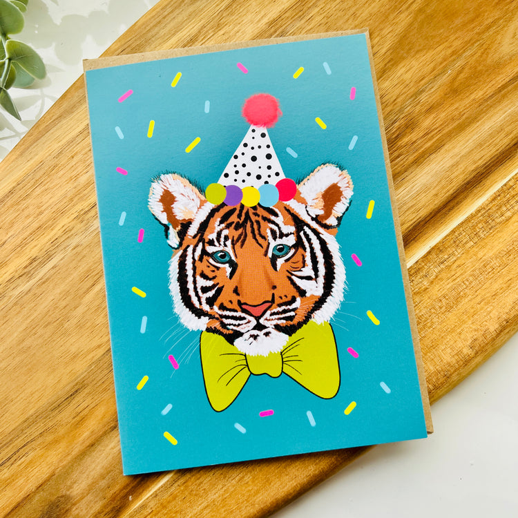Tiger Party | Greeting Card