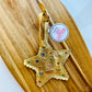Packed Party Oh My Stars Gold Gem Luggage Tag