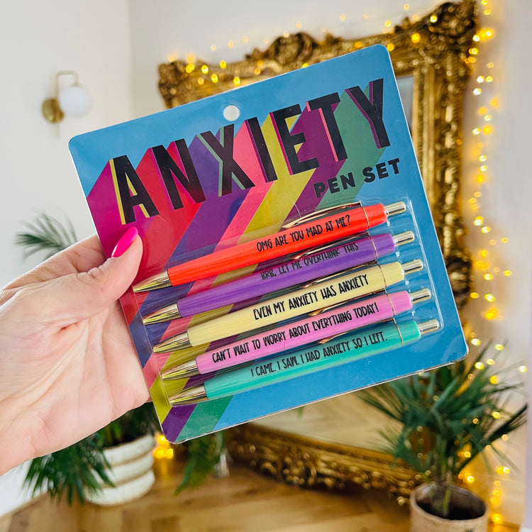 Anxiety Pen Set Patchwork The Store