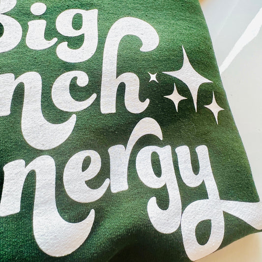 Big Grinch Energy Unisex Holiday Sweatshirt