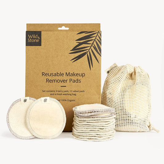 Reusable Makeup Remover Pads - Pack of 16