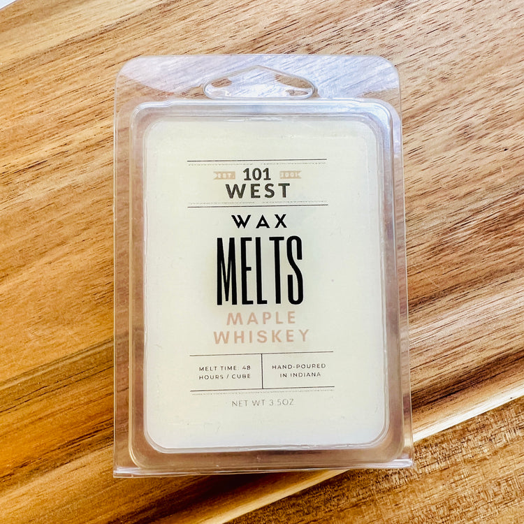 Maple Whiskey 101 West Wax Melts
