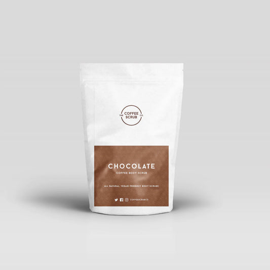 Coffee Scrub Co Mini Chocolate Coffee Body Scrub Pouch - 50g