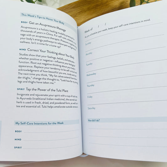 The Self-Care Planner: A Weekly Guide to Prioritize You