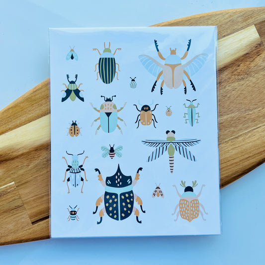 Onderkast Bugs + Beetles Wall Art Print