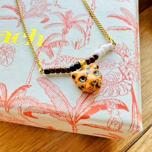 Nach Leopard necklace - 10th Anniversary