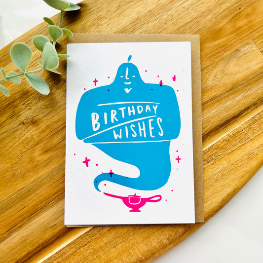 Genie Birthday Wishes | Greetings Card