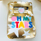 Oh My Stars Gold Neoprene Lunch Tote