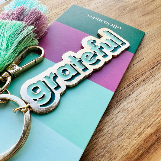 Grateful Olivia Moss Brightside Keyring