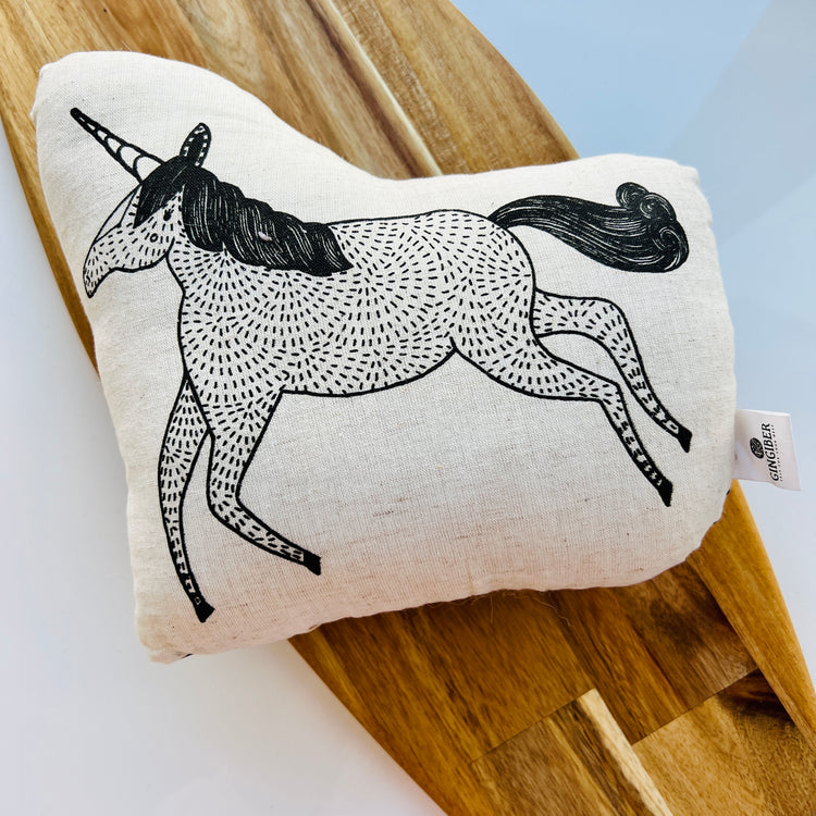 Gingiber Unicorn Pillow