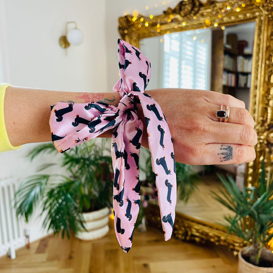 Dachshund scrunchie best sale
