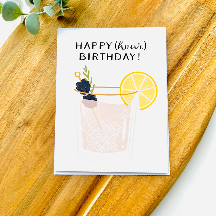 Happy Hour Birthday | Greeting Card