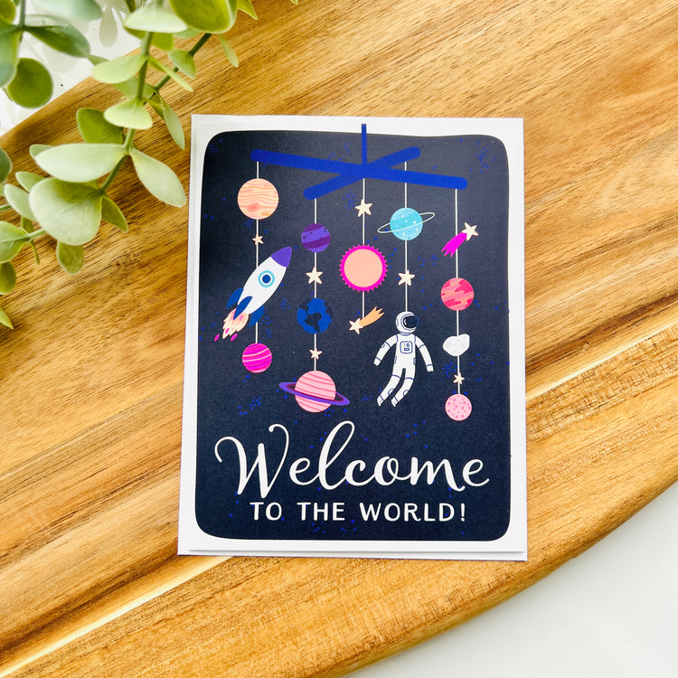 Welcome To The World | Greetings Card